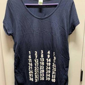 Weekly Baby Bump Maternity Shirt